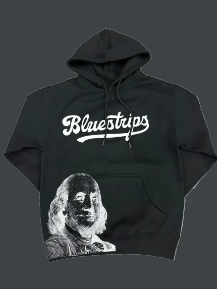 Blue Strips LA Bluestrips Black Classic Hoodie (3)