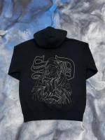 Blue Strips LA Mary Jesus BS GH Hoodie (1)