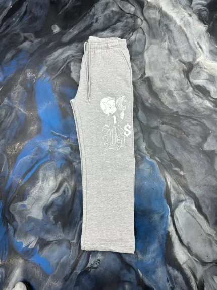 Blue Strips LA Richie Rich Sweatpants GRY (1)