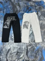 Blue Strips LA SDL Jesus Sweatpants (3)