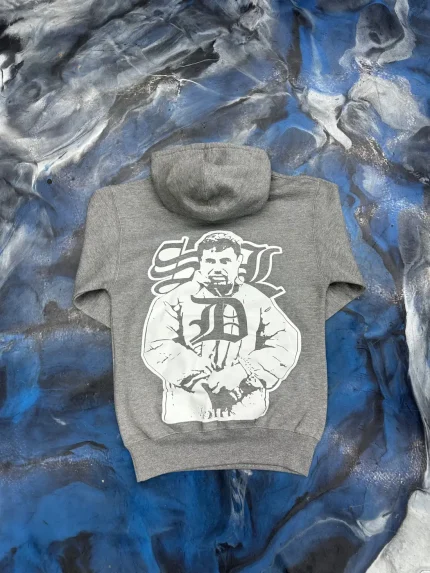 Blue Strips LA SDL X BS Benji Cursive Hoodie Gry (1)