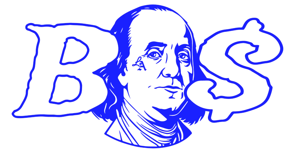 blue strips la logo