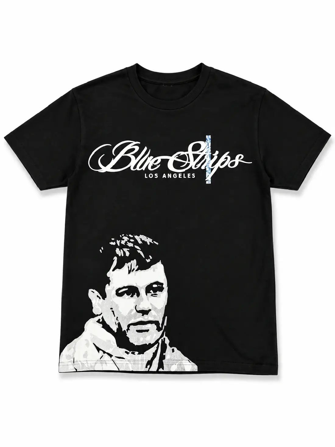 Blue Strips LA Chapo Tee Blue Strips LA Chapo Tee