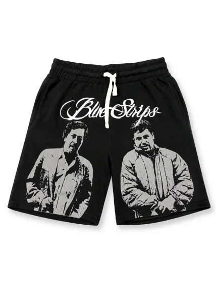 Blue Strips LA EC Shorts (2)
