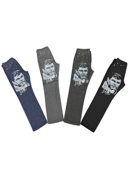 Blue Strips LA Jeans Chapo (1)