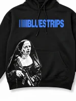 Blue Strips LA Nun Hoodie (2)
