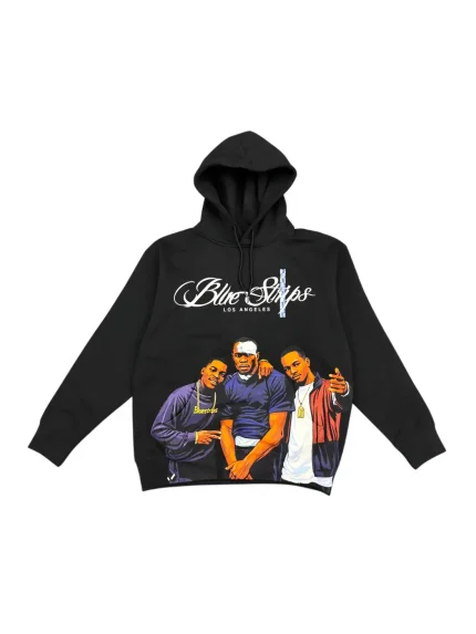 Blue Strips LA Paid in Full Hoodie