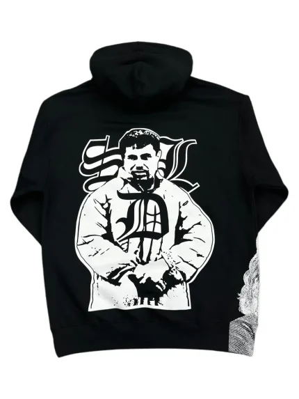 Blue Strips LA SDL Chapo BLK Hoodie (2)