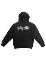 Blue Strips LA Smile Now Cry Later Blk Hoodie (1)