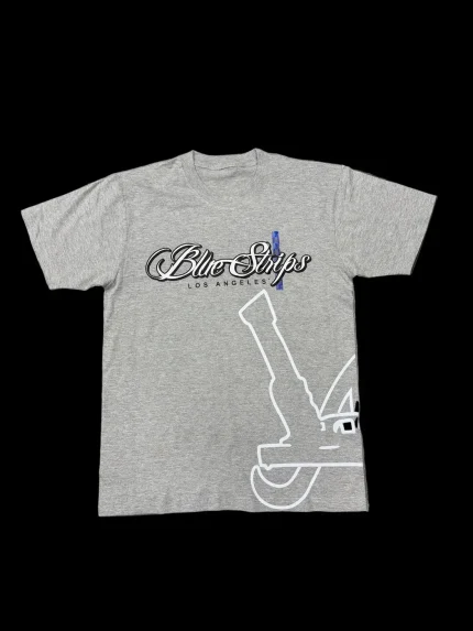 Bluestrips SDL LA Glock B$ Tee Grey
