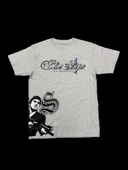 Bluestrips SDL Scarface B$ Tee Grey