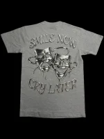 Bluestrips SDL Smile Now Cry Later Gry Tee (1)