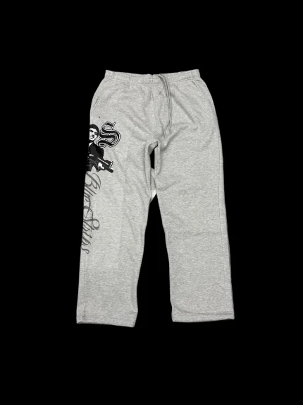 Blur Strips LA Scarface B$ Sweats Gray