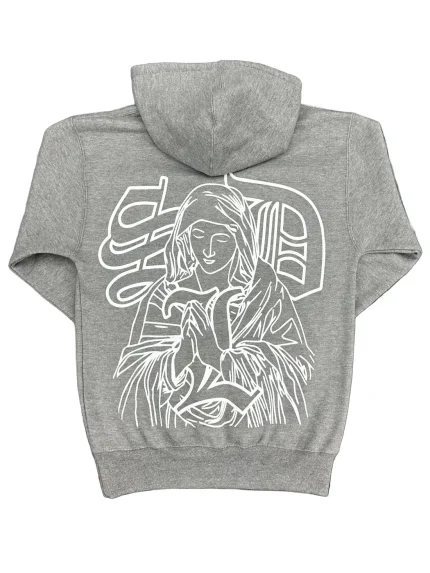 Sdl X BS Jesus Hoodie Gry (2)