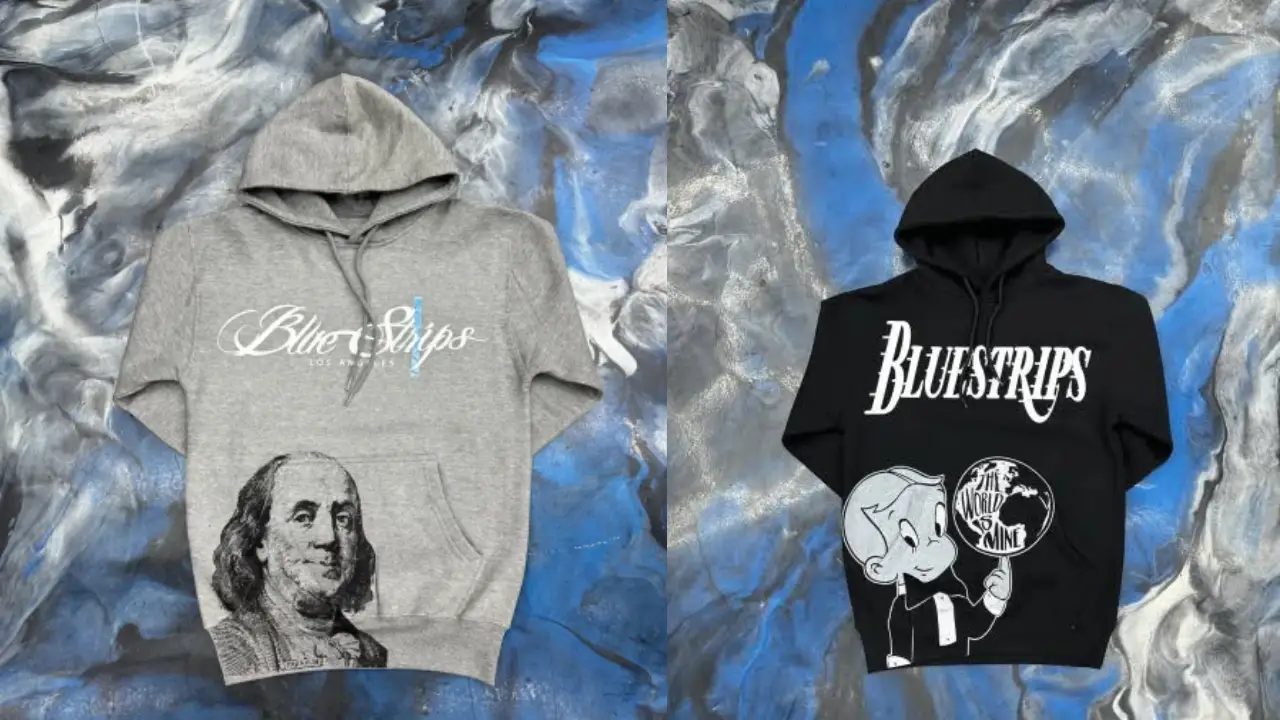 blue strips la clothing